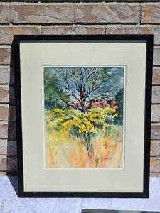 lot 30 image: Bold Impressionist Print Helen Brainerd - Autumn Light