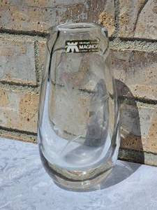lot 67 image: Magnor Scandinavian Glass Vase