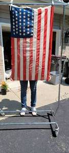 lot 125 image: 46 Star American Flag  26 x 46