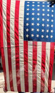 lot 126 image: 48 Star American Flag  3 x 5