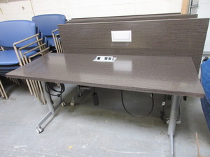 BYRNE FLIP TOP TRAINING TABLES WITH WHEELS