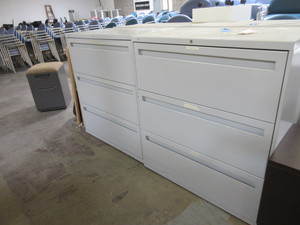HON,  3 DRAWER  LATERAL FILES