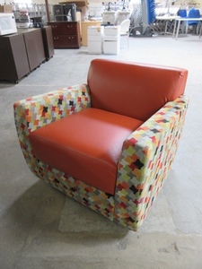 TRANSFORMATIONS UPHOLSTERED LOUNGE CHAIR