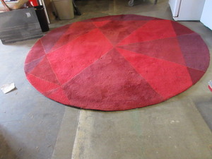 WOOL GEOMETRIC RUG
