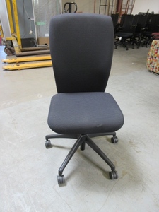 KNOLL ADJUSTABLE, UPHOLSTERED OFFICE CHAIRS