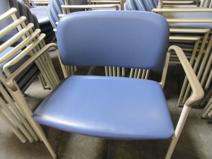 SPEC STACKABLE BENCH AND STACKABLE ARM CHAIRS