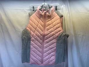 lot 2 image: MM. New-Womens-Breast Cancer Ribbon Vest XL
