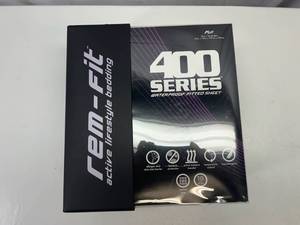 lot 13 image: MM. Rem- Fit 400 Series Full Fitted Sheet