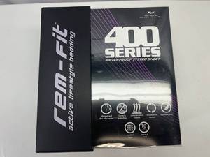 lot 24 image: MM. Rem- Fit 400 Series Full Fitted Sheet