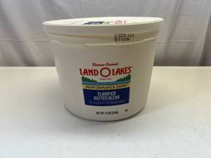 lot 42 image: F. 8lb Tubs Land O Lakes Clarified Butter&nbspBest&nbspBy 03292024