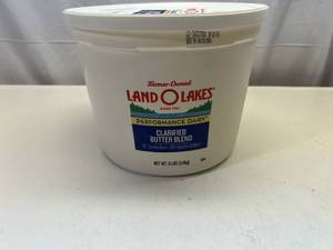 lot 43 image: F. 8lb Tubs Land O Lakes Clarified Butter&nbspBest&nbspBy 03292024