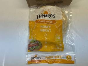lot 49 image: MM. 6x 8 Honey Wheat Carb Wise Wraps&nbspBest&nbspBy 04052024