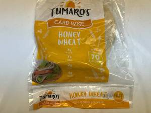 lot 54 image: MM. 6x 8 Honey Wheat Carb Wise Wraps&nbspBest&nbspBy 04052024
