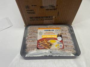lot 79 image: D. 12x 12oz Food Lion Breakfast Sausage Links&nbspBest&nbspBy 01162024