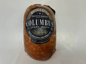 lot 107 image: E. 5lbs Buffalo Style Boneless Chicken Breast-Columbus Craft Meats