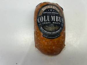 lot 109 image: E. 5lbs Buffalo Style Boneless Chicken Breast-Columbus Craft Meats