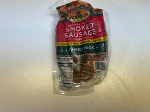 lot 123 image: G. Eckrich Smoked Sausage-2.44lb Family Pack&nbspBest&nbspBy 02132024