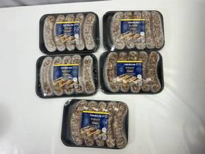 lot 145 image: K. 6x 1lb Food Lion Classic Bratwurst