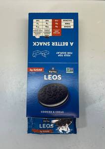 lot 147 image: MM. 1x 10pkgs(4 Cookies per Pkg) Rip Van Leos Cookies & Cream