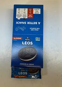lot 150 image: MM. 1x 10pkgs(4 Cookies per Pkg) Rip Van Leos Cookies & Cream