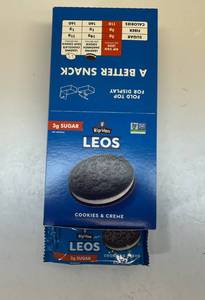 lot 152 image: MM. 1x 10pkgs(4 Cookies per Pkg) Rip Van Leos Cookies & Cream