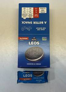 lot 153 image: MM. 1x 10pkgs(4 Cookies per Pkg) Rip Van Leos Cookies & Cream