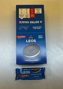 lot 154 image: MM. 1x 10pkgs(4 Cookies per Pkg) Rip Van Leos Cookies & Cream