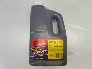 lot 177 image: 1x 137oz Ken Davis Sweet & Smoky BBQ Sauce