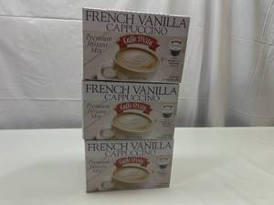 lot 201 image: MM. 3x 12 K-Cups Caffe DVita French Vanilla Cappuccino