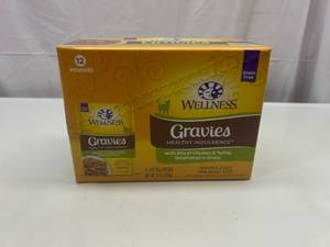 lot 205 image: RR. 12x 3oz Pouches Gravies Healthy Indulgence