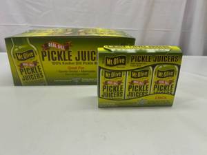 lot 217 image: SS.18x 2oz Mt Olive Pickle Juicers
