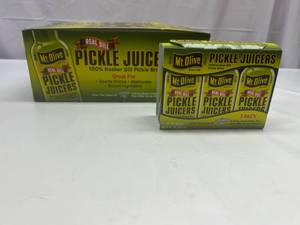 lot 221 image: SS.18x 2oz Mt Olive Pickle Juicers
