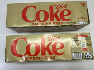 lot 364 image: 2x 12pk Caffeine Free Diet Coke