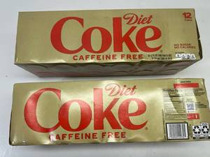 lot 365 image: 2x 12pk Caffeine Free Diet Coke