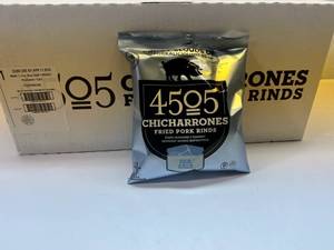 lot 275 image: II. 12x 1.1oz Chicharrones Fried Pork Rinds-Sea Salt&nbspBest&nbspBy 04112024