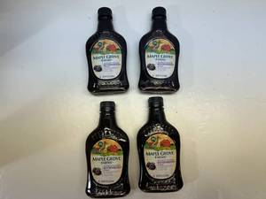 lot 401 image: LL. 4x 8.5oz Maple Grove Farms Boysenberry Syrup