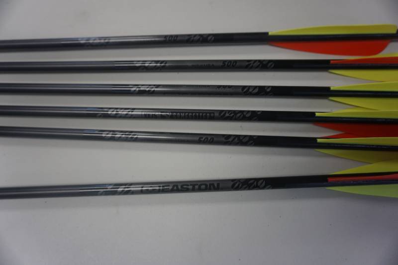 6 - Easton Gamesetter XX75 Aluminum Arrows