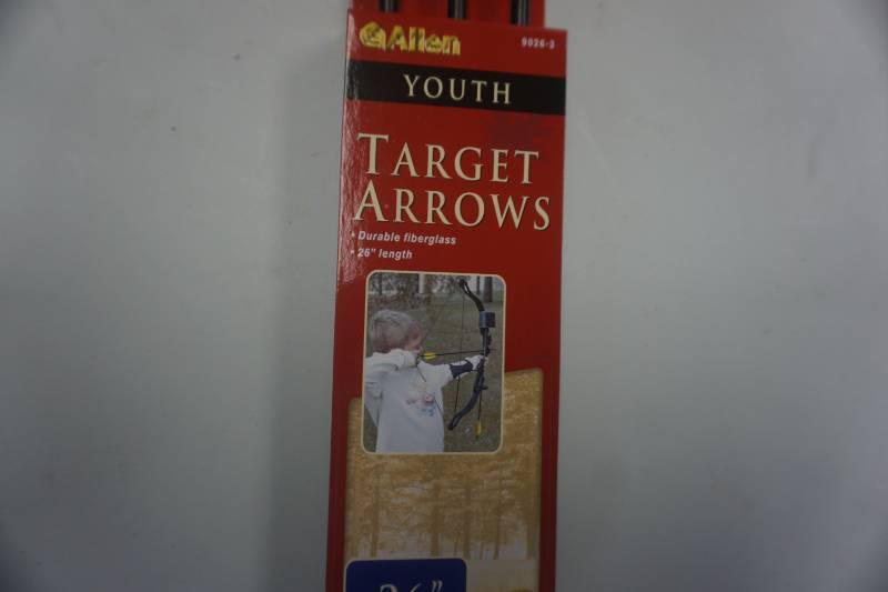 Allen Model 9026 26 Youth Fiberglass Target Arrows