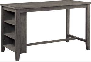 lot 18 image: Homelegance Gray Casual Dining Counter Height Table
