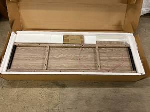 lot 34 image: Beige Finish TV Stand