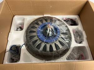 lot 43 image: Craftsmade Supreme Air 62 Antique Nickel Fan