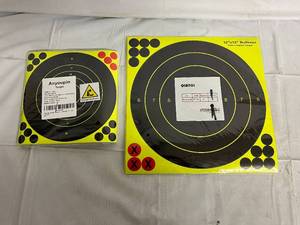 lot 73 image: 40ct 8 Shooting Targets and 20ct 12x12 Shooting Targets