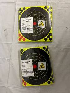 lot 74 image: 80ct of 8 Shooting Targets