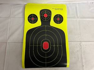 lot 79 image: 100ct of 12x18 Silhouette Shooting Targets