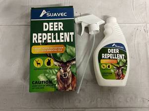 lot 93 image: 2 Bottles of Suavec Deer Repellent