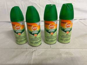 lot 99 image: 4 Bottles of OFF Insect Repellent