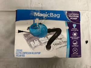 lot 114 image: MagicBaag Electric Compression Vaccuum Pump