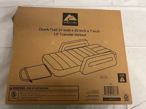lot 117 image: Ozark Trail 57 x 30 x 7 Traveler Airbed