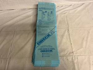 lot 182 image: 25 Oreck Disposable Vacuum Bags
