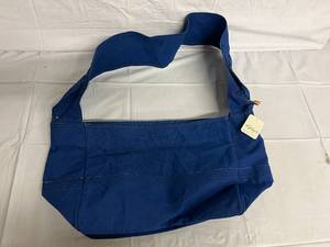 lot 195 image: Free People Canvas Sling Bag - Icelandis Blue